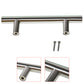 30 Pack 6" T Bar Pulls Knobs Stainless SteelHandles Cabinet Door Kitchen Drawer