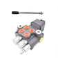 21GPM 2 Spool Hydraulic Directional Control Valve for Tractor Loader w/Joystick