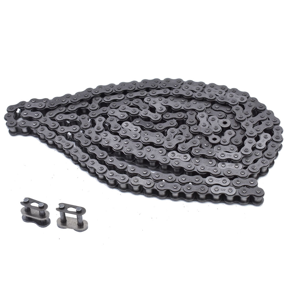 Findmall #40 Roller Chain 10 Feet With 2 Connecting Link
