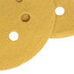 100 Pack 5" 8 Holes Sanding Disc Hook and Loop Flocking Sandpaper 100 Grit FINDMALLPARTS