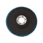 10Pcs 4.5" × 7/8" 60 Grit Premium Zirconia Flap Disc Sanding Grinding T29 FINDMALLPARTS