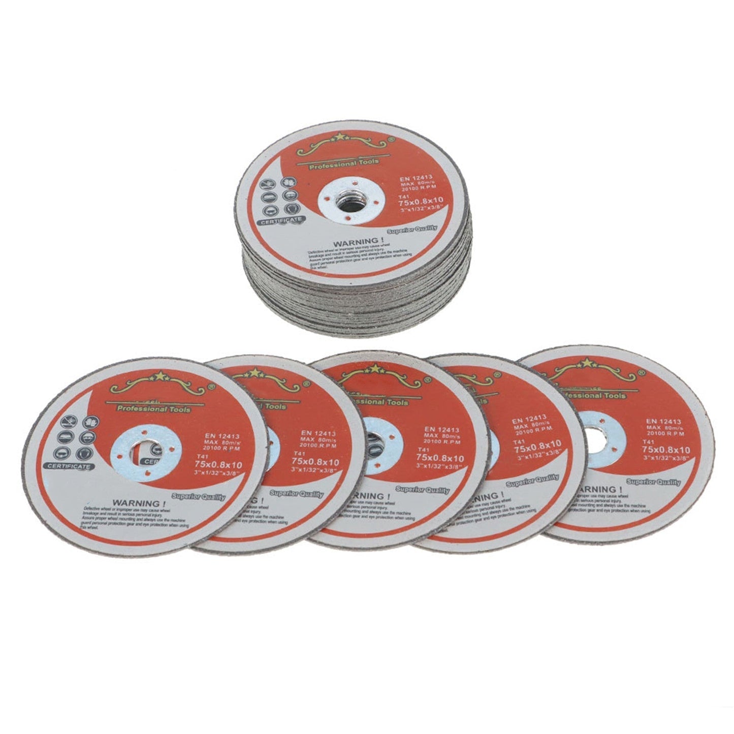 25Pcs 3” x 1/32” x 3/8” Cut Off Wheels Cutting Discs Metal and Stainless Steel FINDMALLPARTS