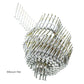 3600Pcs Siding Nails 2-1/4” x .092” Collated Wire Coil Full Round Head 15 Degree FINDMALLPARTS