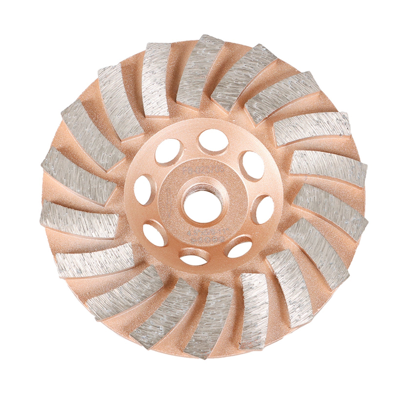 Grinding Wheels 4.5" Diameter 18 Turbo Diamond Segments 5/8"-11 Arbor FINDMALLPARTS