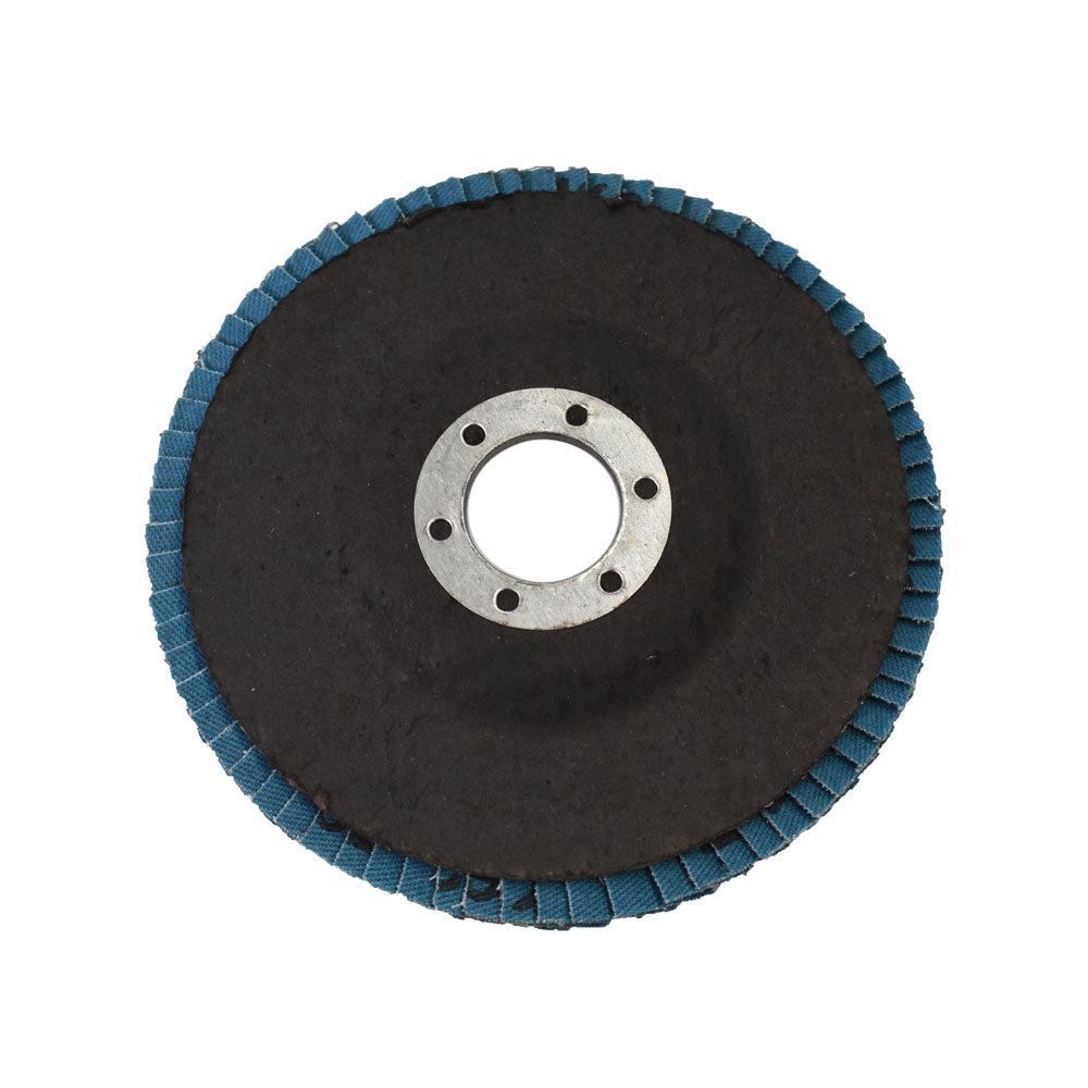 findmall  10 Pcs 4-1/2" X 7/8" 120 Grits Premium Zirconia Flap Discs Grinding Wheel Sandpaper Fit for Grinding FINDMALLPARTS