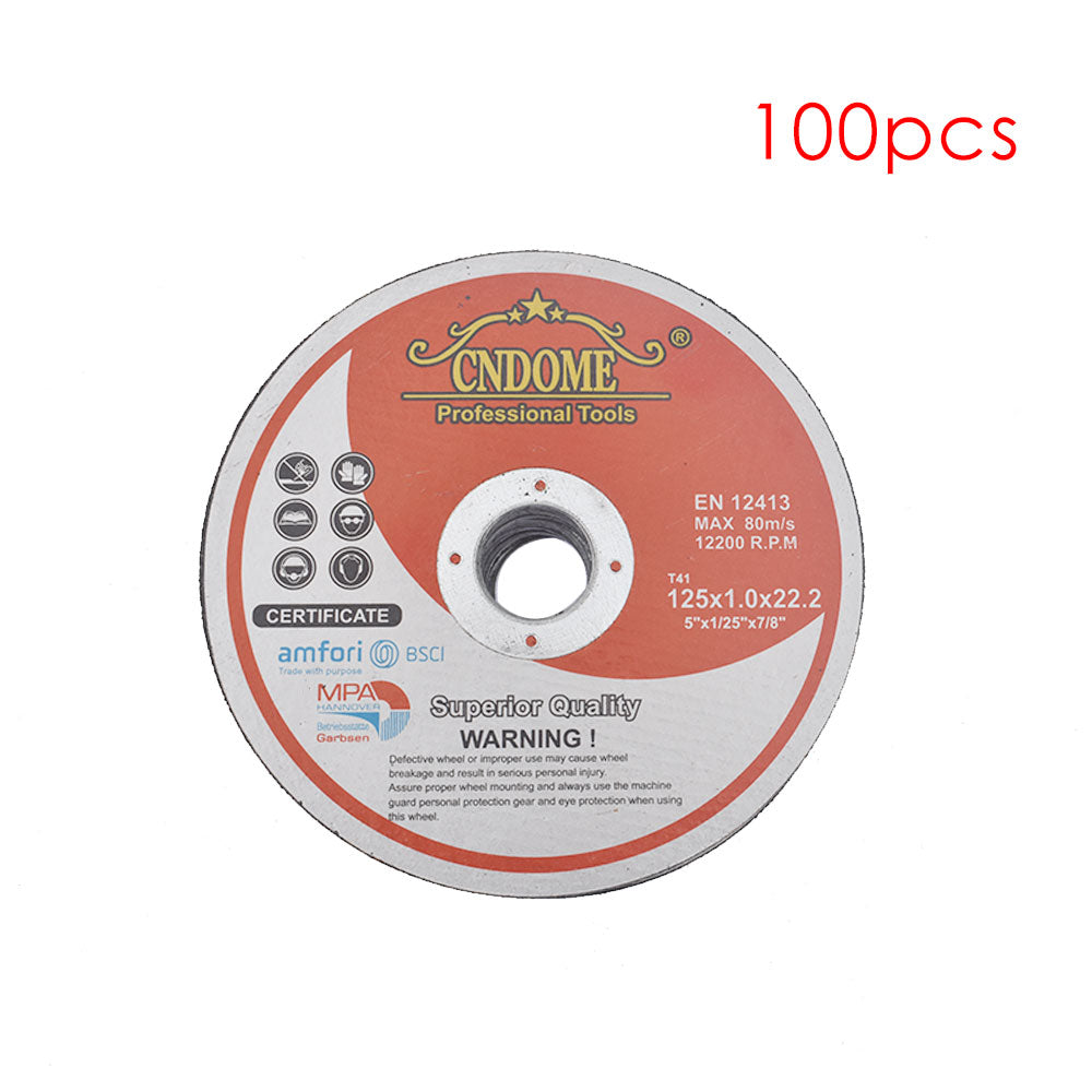 findmall 100 Pack 5"x.040"x7/8" Cut-Off Wheel - Metal & Stainless Steel Cutting Discs FINDMALLPARTS