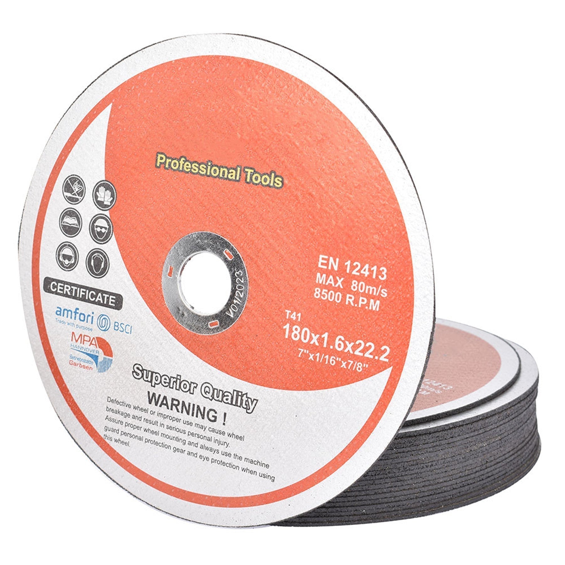 findmall 100 Pack 7"x1/16"x7/8" Cut-Off Wheel - Metal & Stainless Steel Cutting Discs FINDMALLPARTS