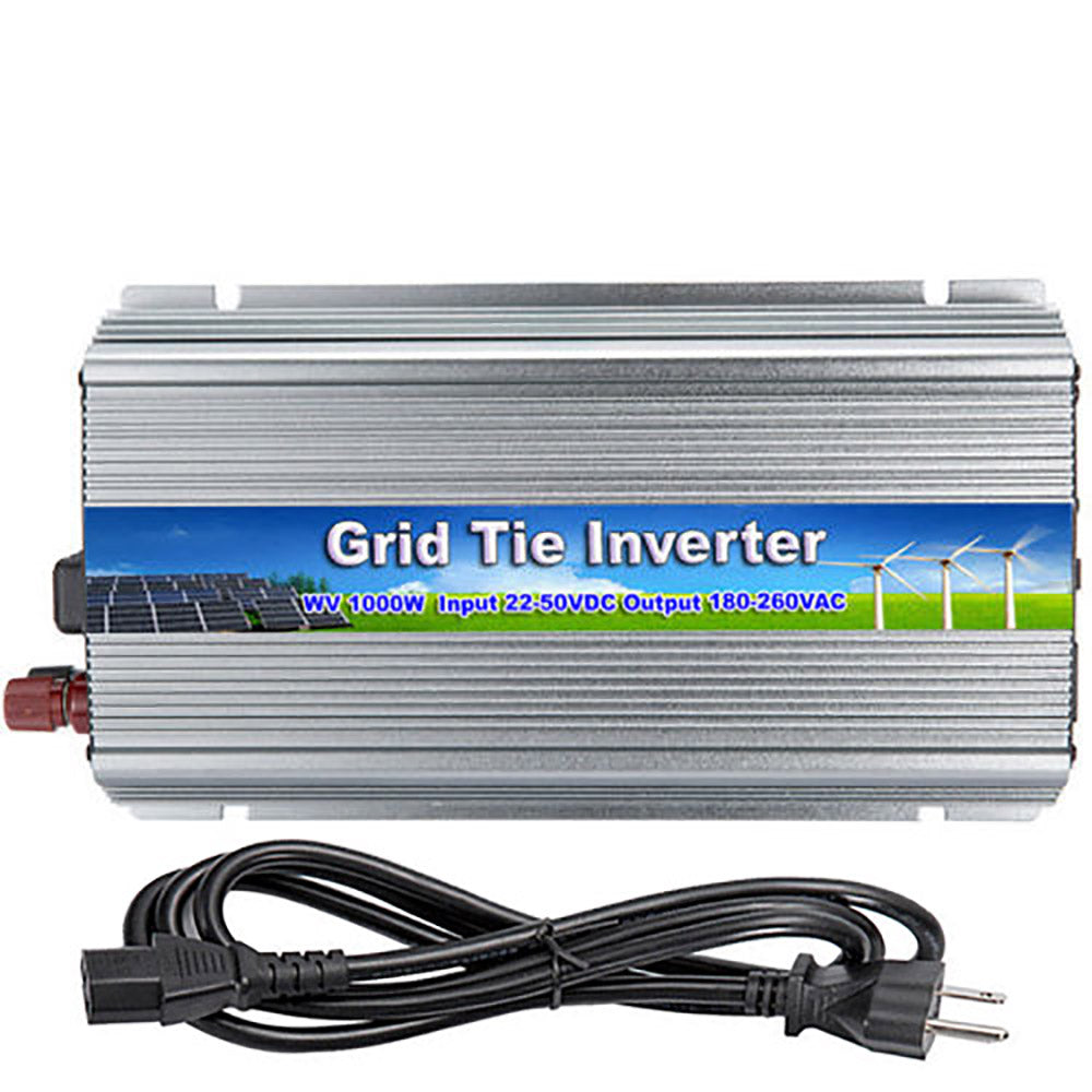 findmall 1000W Mirco Grid Tie Inverter110V for 24V/36V Solar Panel Pure Sine Wave W/Cord FINDMALLPARTS