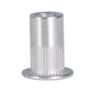 findmall  100Pcs Rivet Nuts Kit 8-32 UNC Aluminum Flat Head Threaded Rivet Nut Insert Nutsert Rivet Nuts Assortment Kit FINDMALLPARTS
