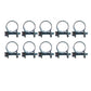findmall 10PCS 1/4 Inch (11-13 mm) Injection Hose CLAMP/AUTO Fuel Clamps FINDMALLPARTS