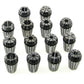 findmall  14Pcs ER20 Spring Collet Set 1/16-1/2 Collet Chuck for CNC Engraving Machine & Milling Lathe Tool FINDMALLPARTS