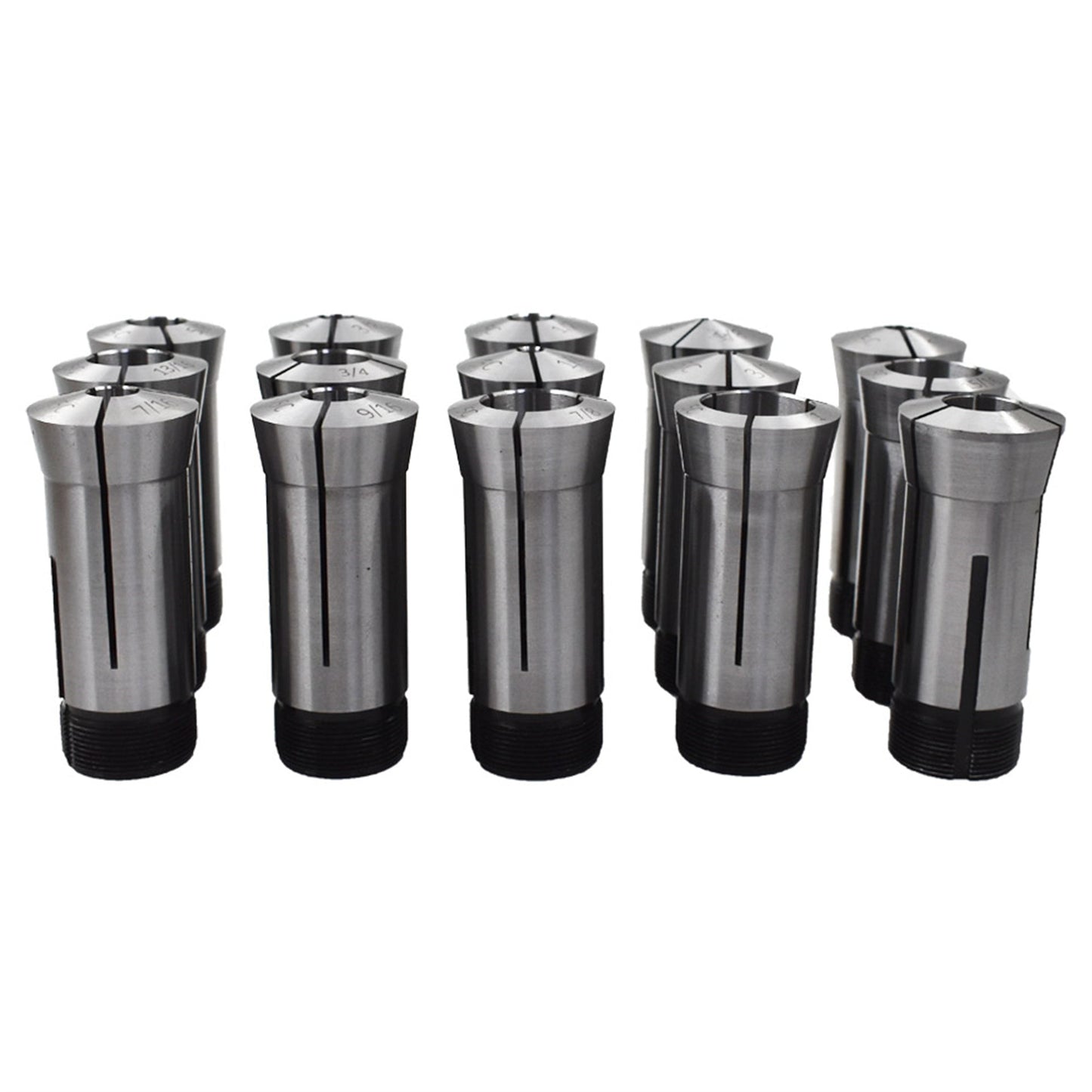 findmall 15Pcs 5C Collet Set Fit for Machining Turning FINDMALLPARTS
