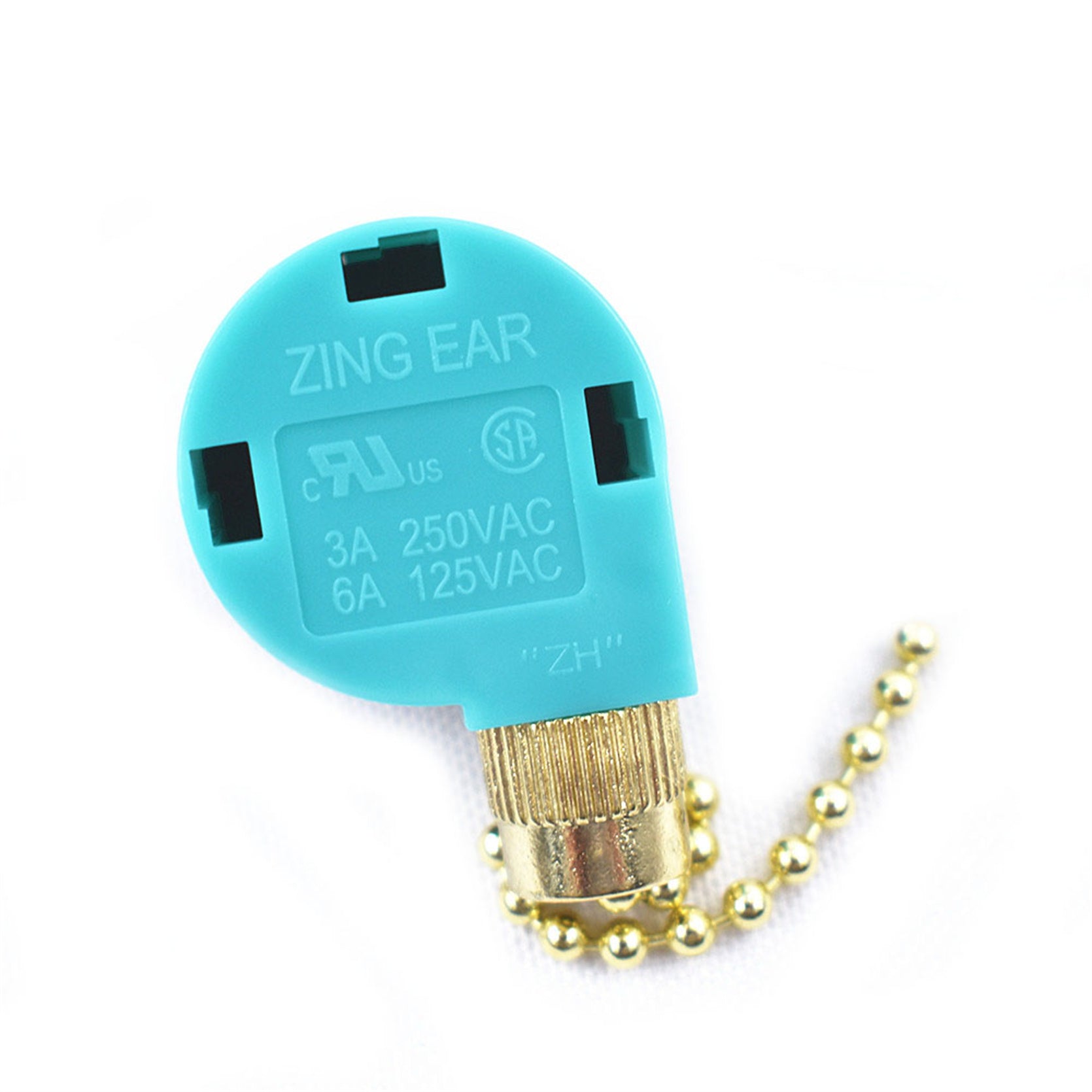 findmall  1Pcs Ceiling Fan Switch 3 Speed 4 Wire ZE-268S6 Rotary Pull Chain Cord Switch FINDMALLPARTS