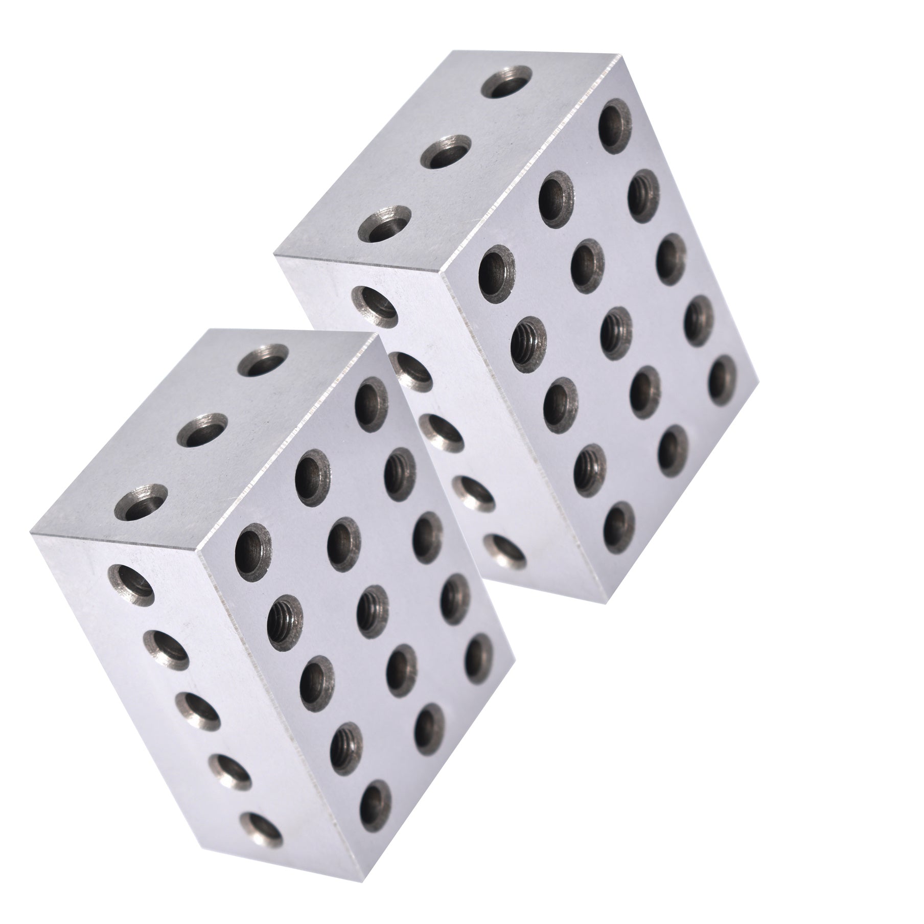 findmall 2-3-4 Blocks Matched Pair 23 Holes (2"x3"x4") 234 Precision Ground Machinist Set Up Blocks .0003" HRC 55-62 FINDMALLPARTS