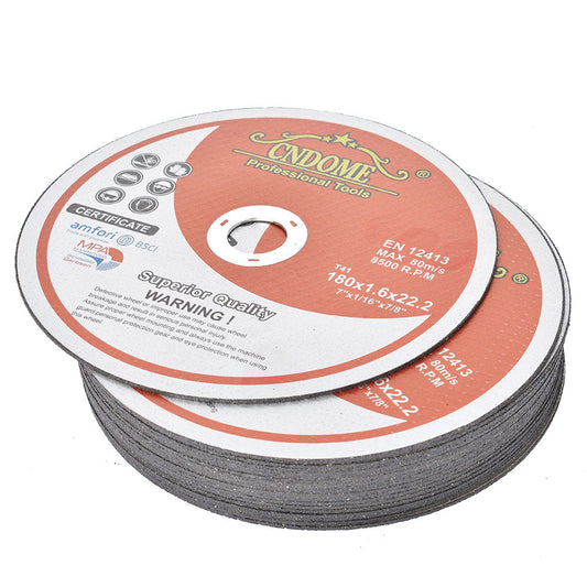 findmall 25 Pack 7"x1/16"x7/8" Cut-Off Wheel - Metal & Stainless Steel Cutting Discs FINDMALLPARTS