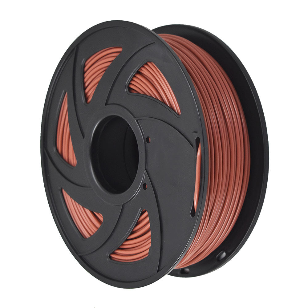 findmall 3D Printer Filament - 1KG(2.2lb) 1.75mm / 3 mm, Dimensional Accuracy PLA Multiple Color (Brown,3mm) FINDMALLPARTS