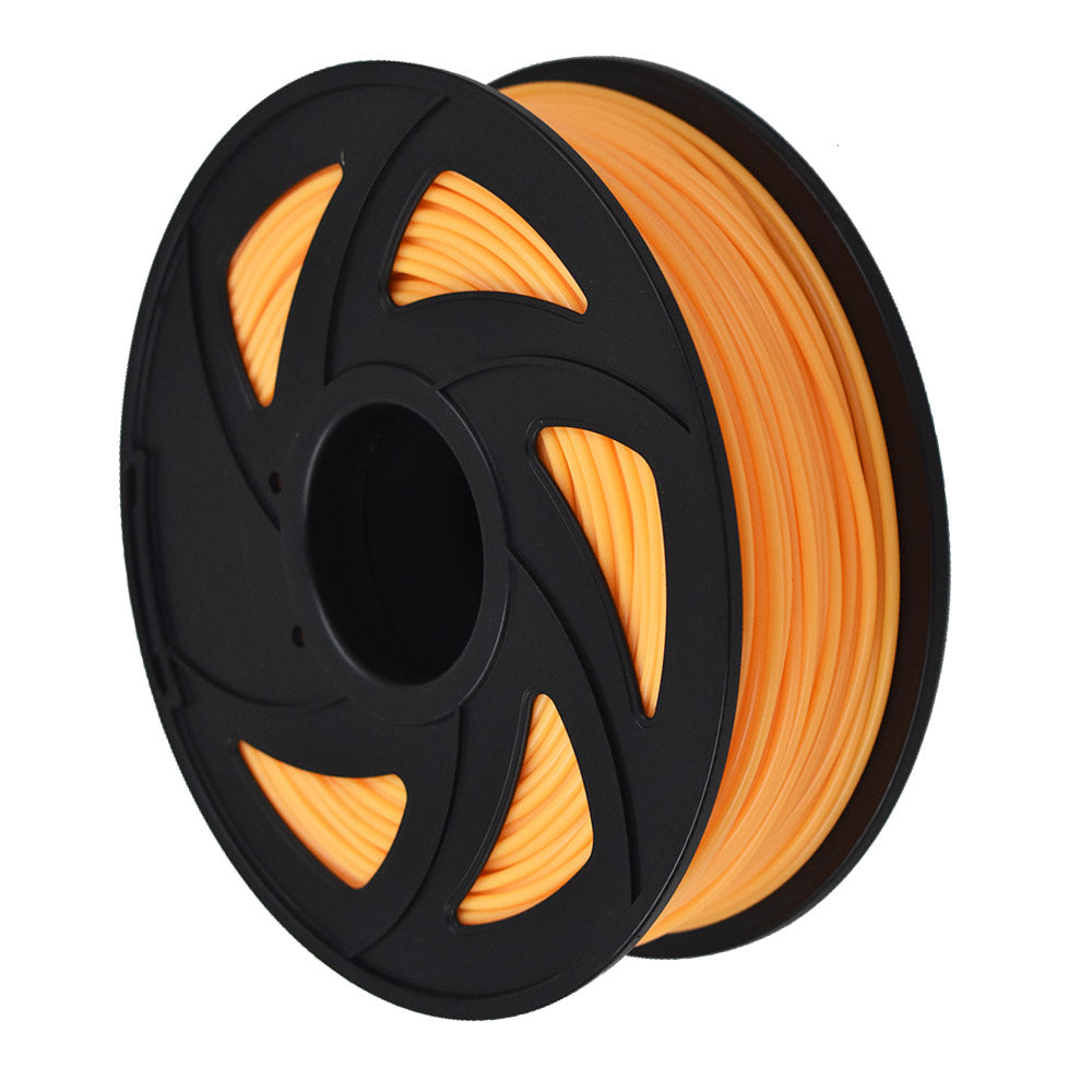 findmall 3D Printer Filament - 1KG(2.2lb) 1.75mm / 3 mm, Dimensional Accuracy PLA Multiple Color (Fluorescent Orange,3mm) FINDMALLPARTS