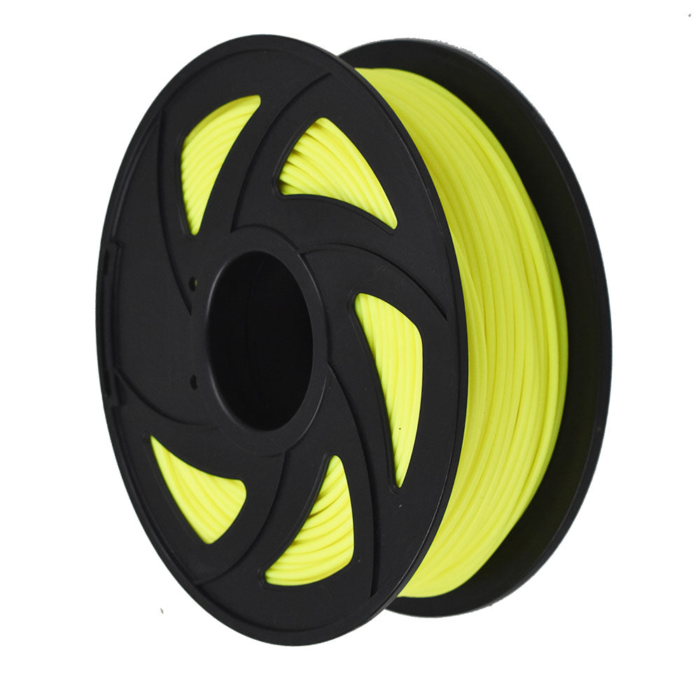 findmall 3D Printer Filament - 1KG(2.2lb) 1.75mm / 3 mm, Dimensional Accuracy PLA Multiple Color (Fluorescent Yellow,1.75mm) FINDMALLPARTS