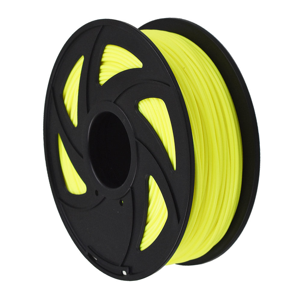 findmall 3D Printer Filament - 1KG(2.2lb) 1.75mm / 3 mm, Dimensional Accuracy PLA Multiple Color (Fluorescent Yellow,3mm) FINDMALLPARTS