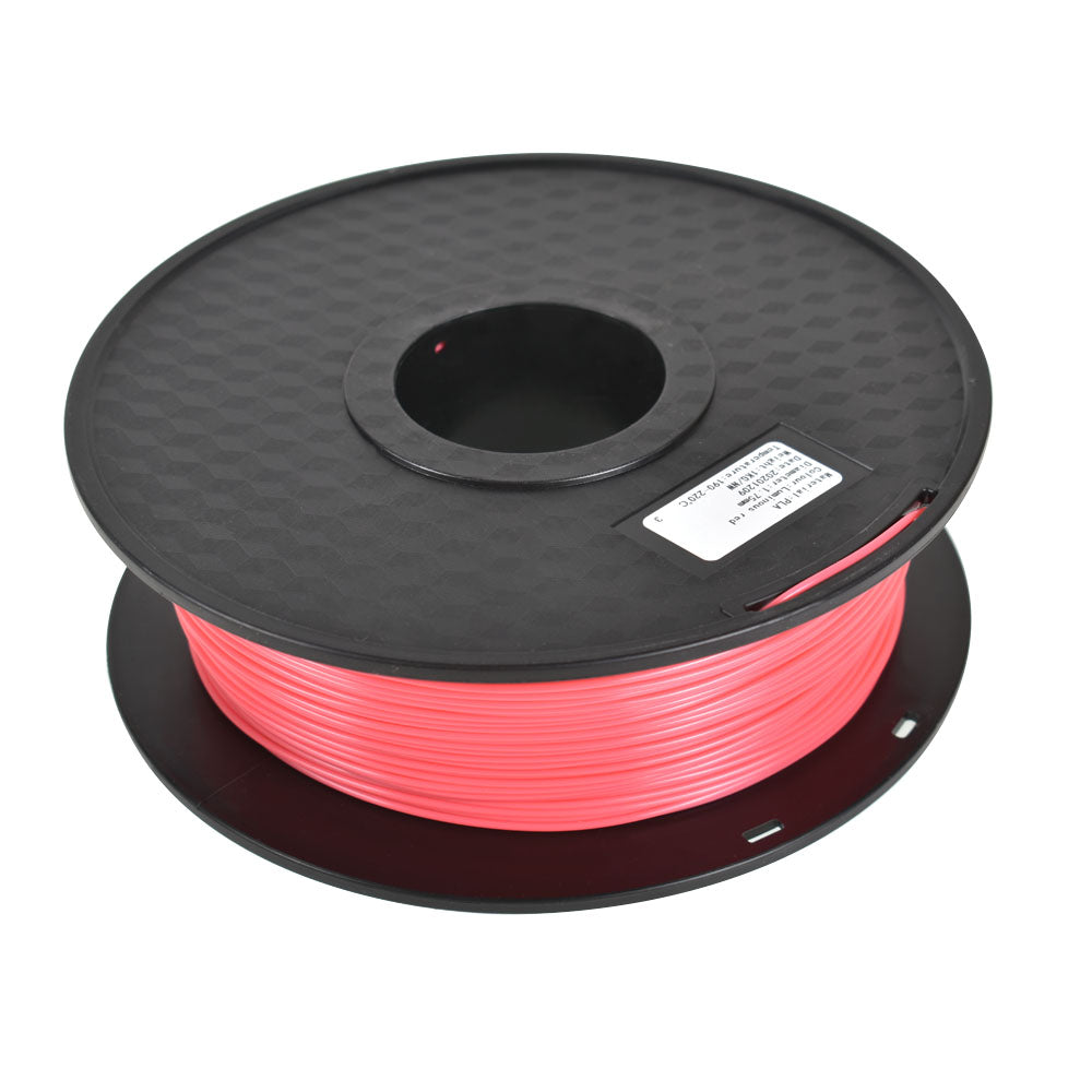 findmall 3D Printer Filament - 1KG(2.2lb) 1.75mm / 3 mm, Dimensional Accuracy PLA Multiple Color (Luminous red,1.75mm) FINDMALLPARTS