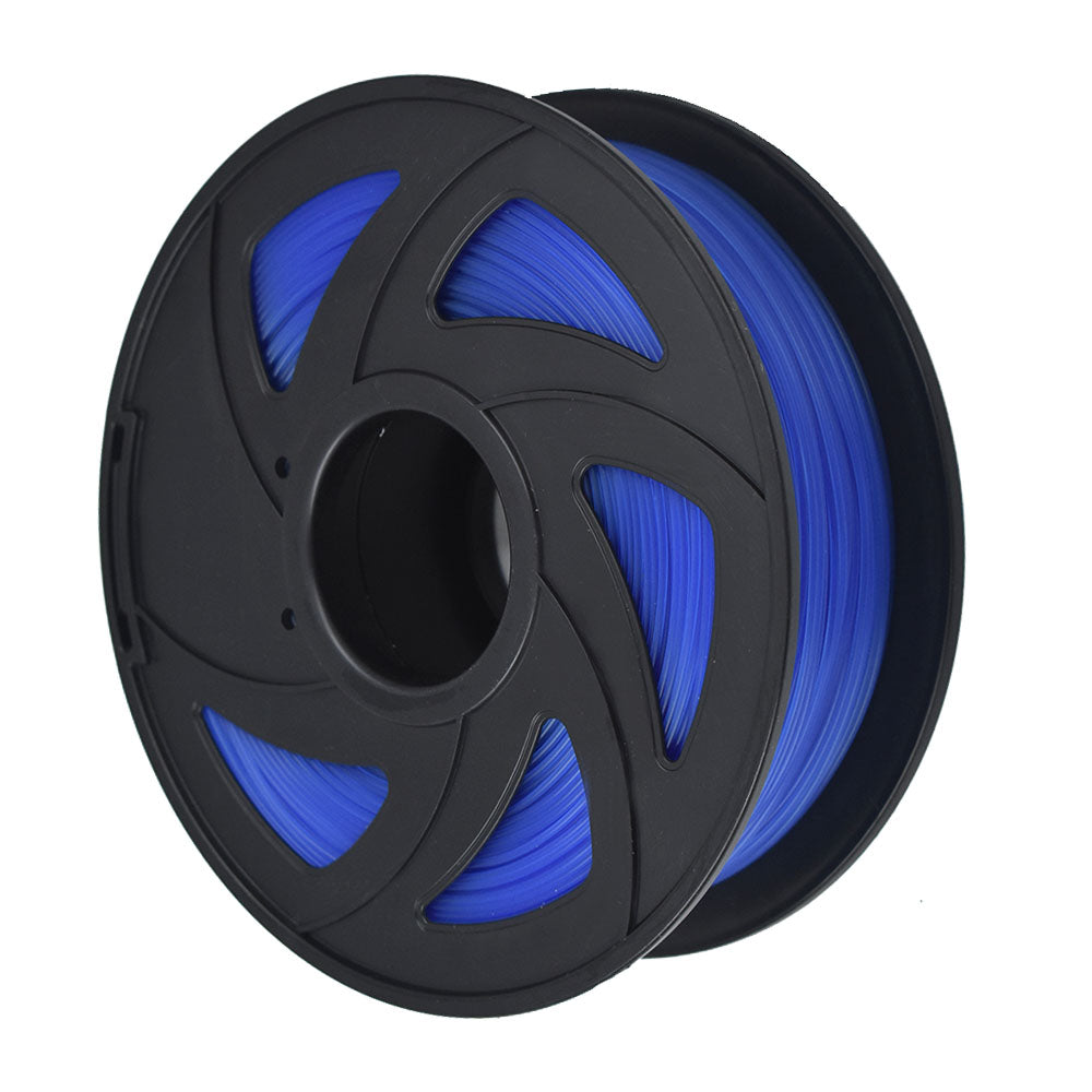 findmall 3D Printer Filament - 1KG(2.2lb) 1.75mm / 3 mm, Dimensional Accuracy PLA Multiple Color (Transparent Blue,1.75mm) FINDMALLPARTS