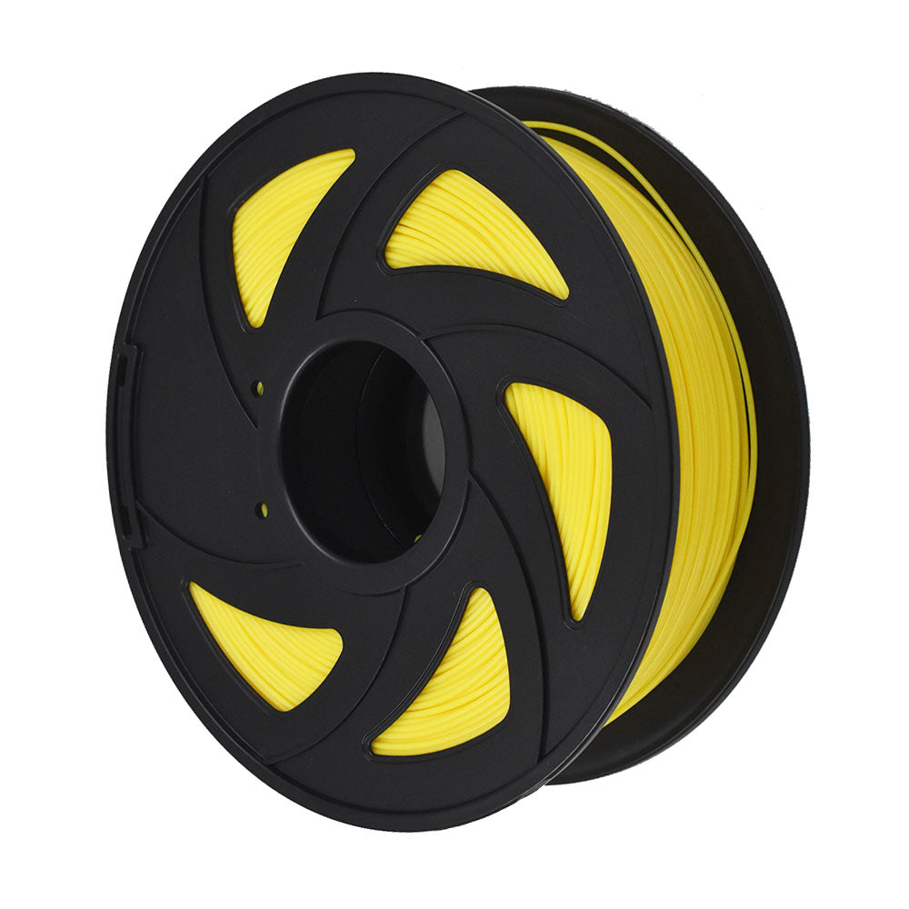 findmall 3D Printer Filament - 1KG(2.2lb) 1.75mm / 3 mm, Dimensional Accuracy PLA Multiple Color (Yellow,1.75mm) FINDMALLPARTS