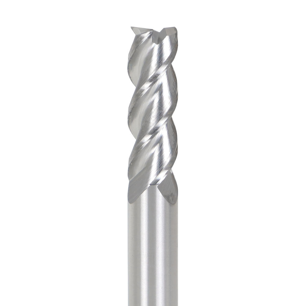 findmall  3Pcs 3/16 Inch Helix Carbide End Mill 3 Flute 9/16 Inch Length of Cut Fit for Aluminum Cut Non-Ferrous Metal Upcut CNC Spiral Router Bit FINDMALLPARTS