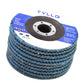 findmall 50 Pcs 4-1/2" X 7/8" 60 Grits Premium Zirconia Flap Discs Grinding Wheel Sandpaper Fit for Grinding FINDMALLPARTS