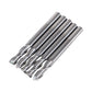 findmall  5Pcs 3/16'' Helix Carbide End Mill Tialn Coated 2 Flute 5/8'' Length of Cut Fit for Aluminum FINDMALLPARTS