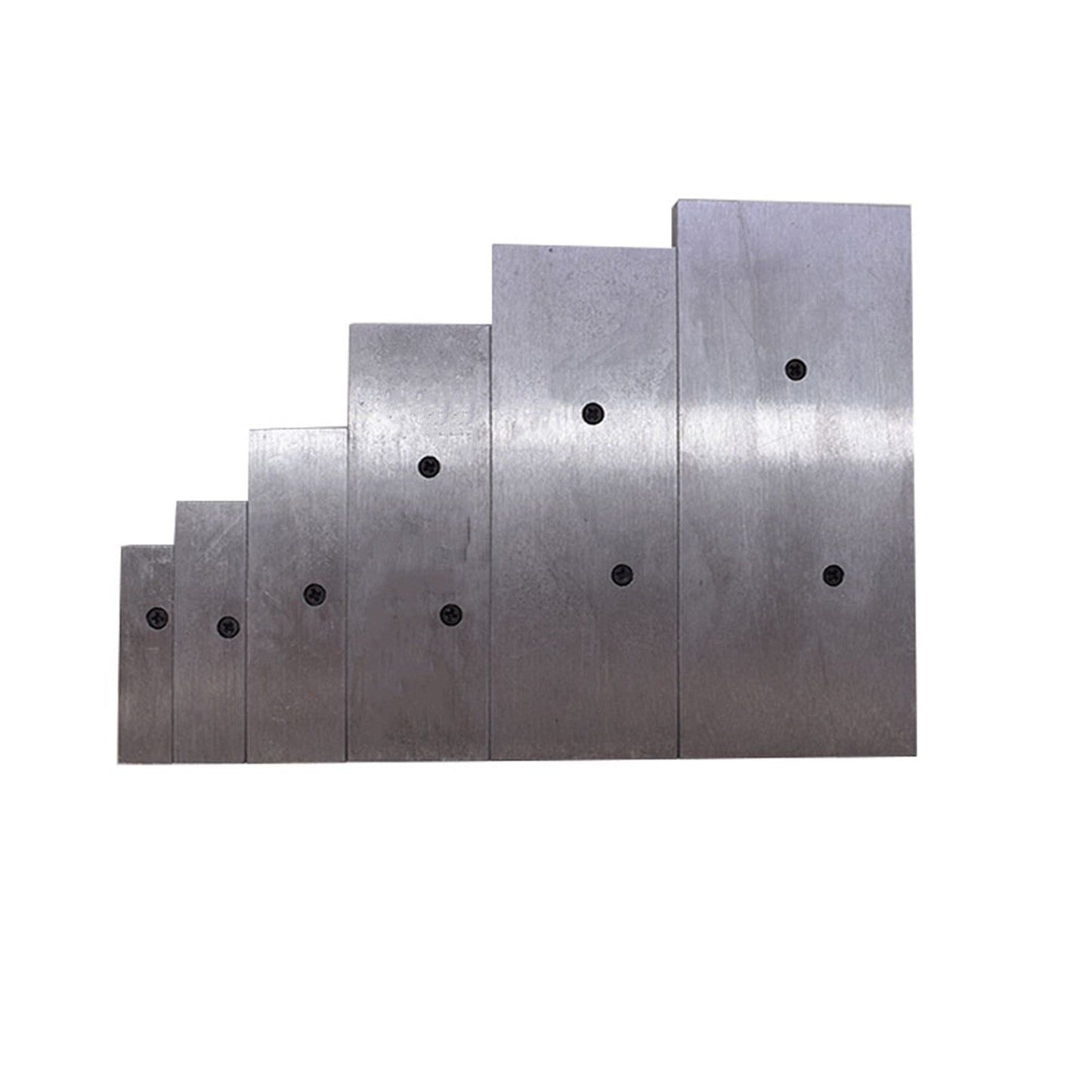 findmall 6 Pcs Adjustable Parallel Set 3/8" - 2-1/4" Hardened Steel Precision Parallel Set for Layout Inspection Stop Work Set-Up Etc FINDMALLPARTS
