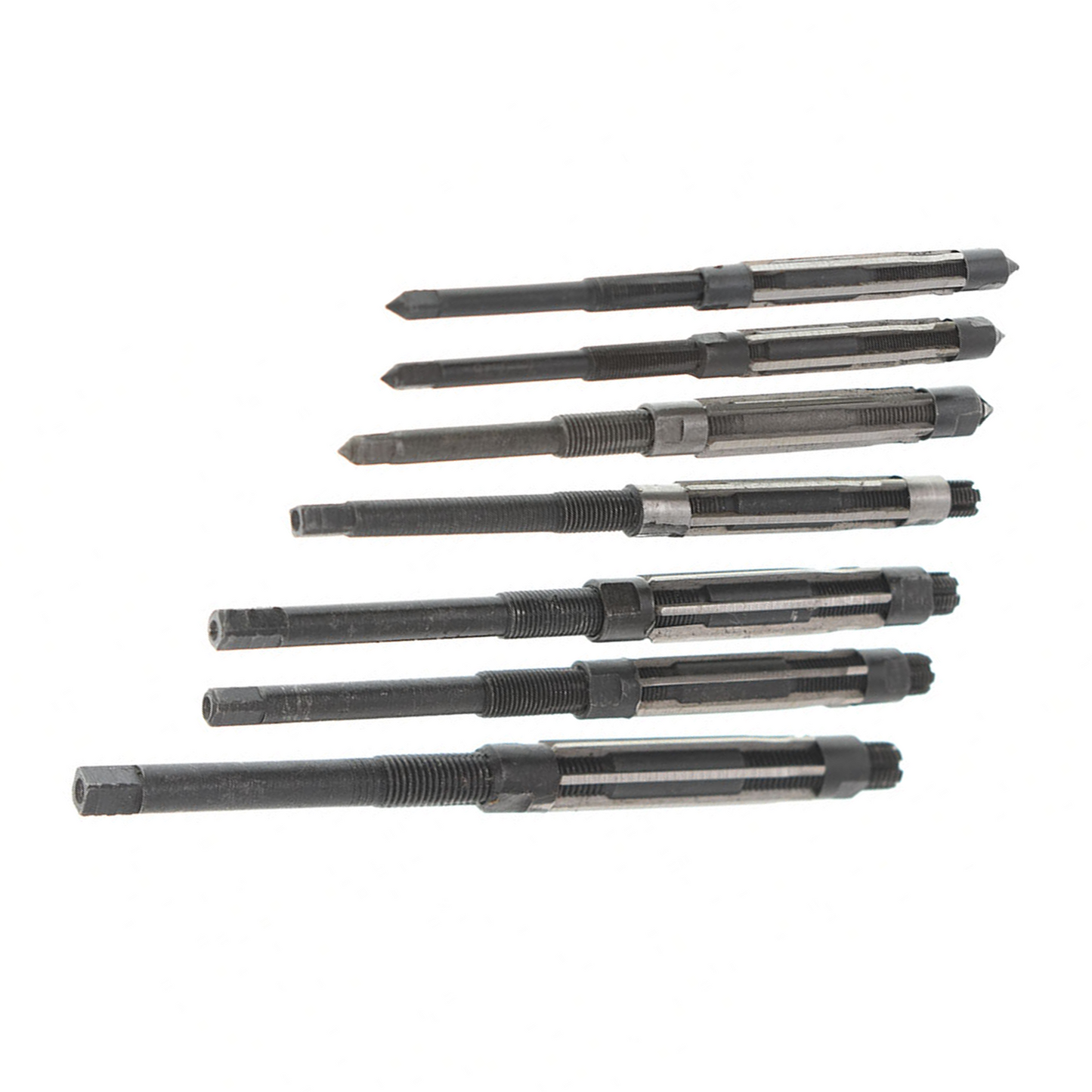 findmall 7 Set High Speed Steel Adjustable Hand Reamers HV to H3 1/4" to 15/32" for Drilling Machine and Other Machine FINDMALLPARTS