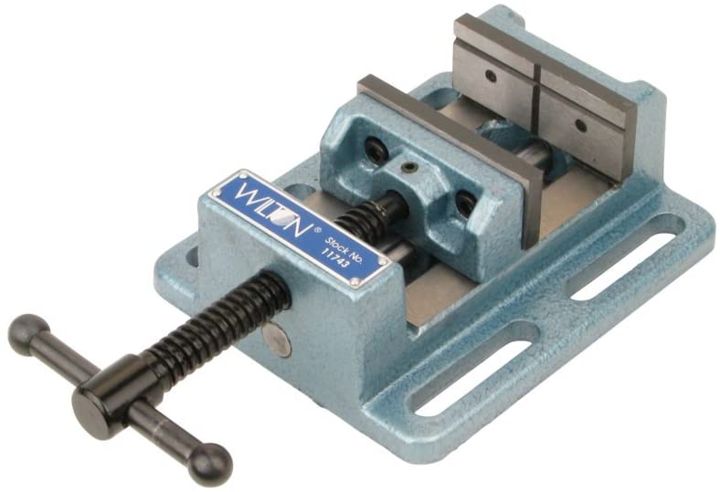 findmall 8 Heavy Duty Low Profile Drill Press Vise with Stationary Base for Drilling Tapping and Reaming FINDMALLPARTS