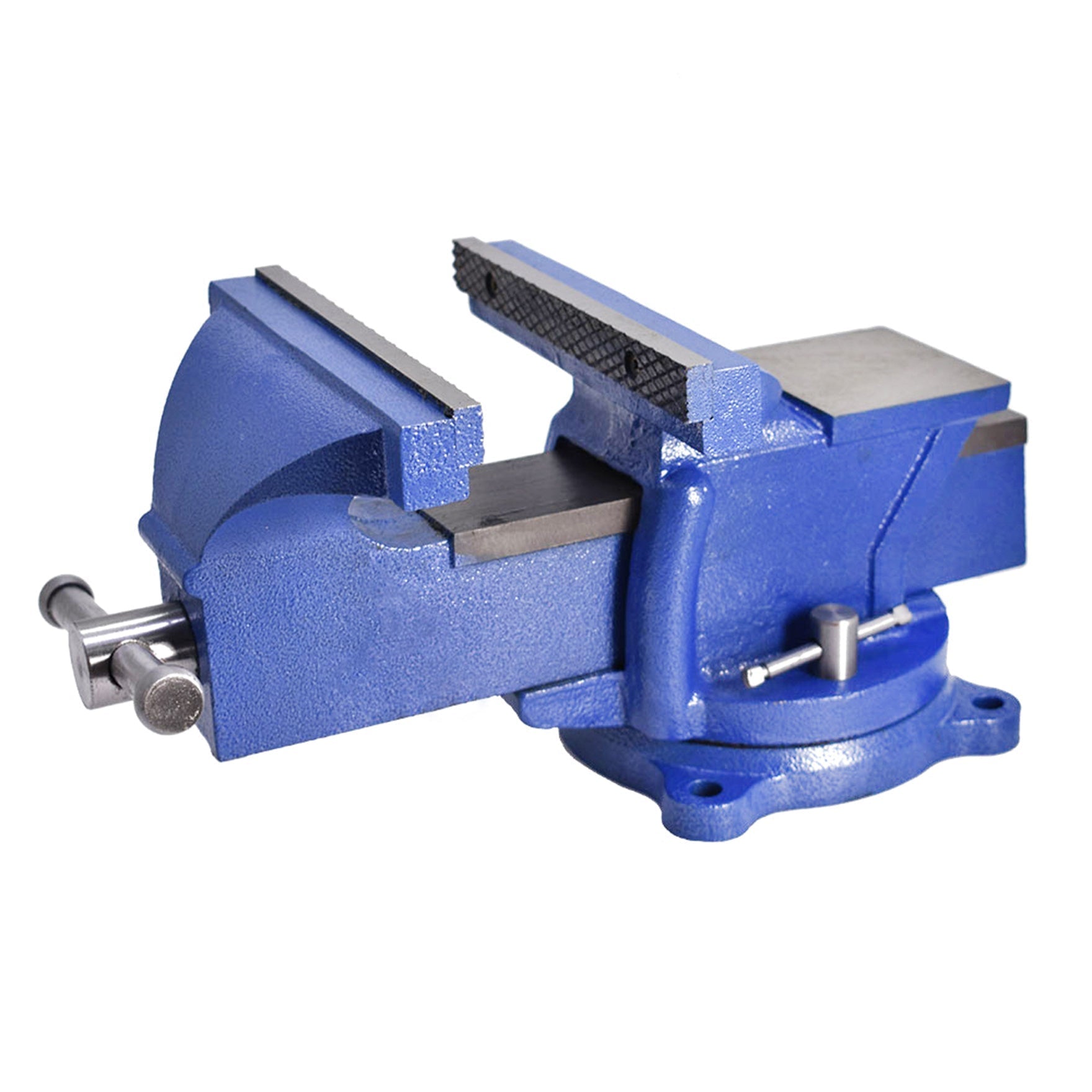 findmall 8" Swivel Bench Vise 8-Inch Heavy Duty Bench Vise Clamp Vises Locking Base Top Anvil Work Bench Fit for Home and Business Application FINDMALLPARTS