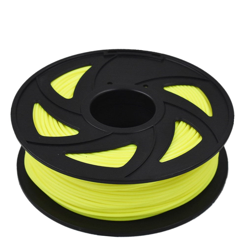 findmall ABS 3D Printer Filament - 2.20 lb (1 kg) The Diameter of 1.75 mm, Dimensional Accuracy ABS Multiple Color (Fluorescent Yellow) FINDMALLPARTS