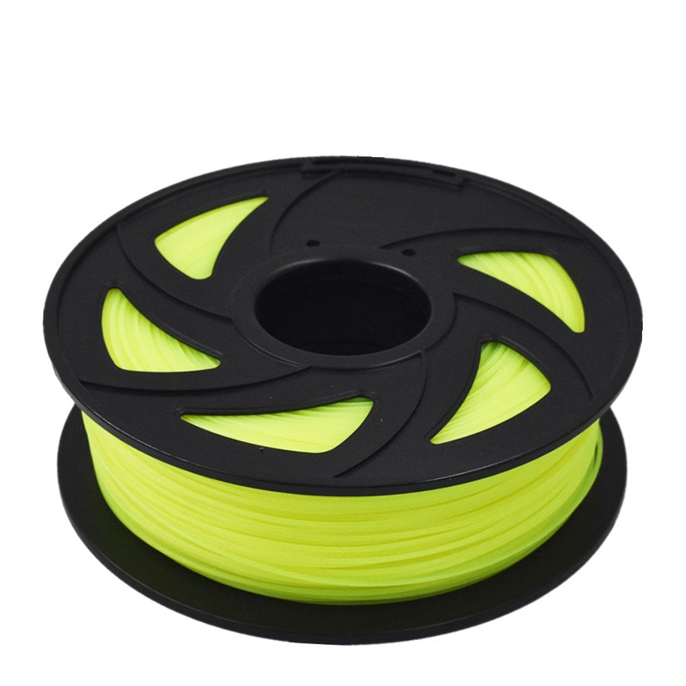 findmall ABS 3D Printer Filament - 2.20 lb (1 kg) The Diameter of 1.75 mm, Dimensional Accuracy ABS Multiple Color (Luminous Yellow) FINDMALLPARTS