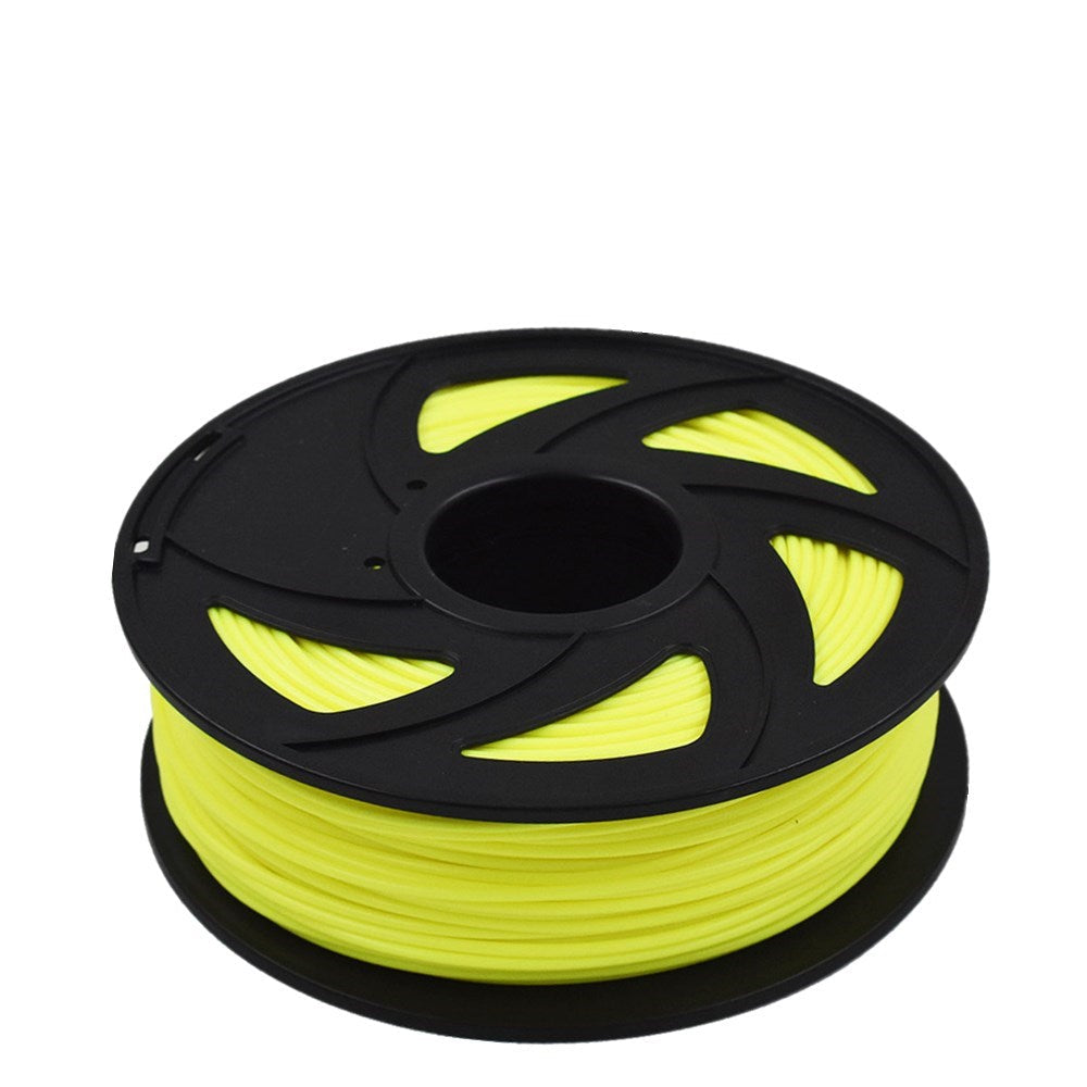 findmall ABS 3D Printer Filament - 2.20 lb (1KG) The Diameter of 3.00 mm, Dimensional Accuracy ABS Multiple Color (Fluorescent Yellow) FINDMALLPARTS