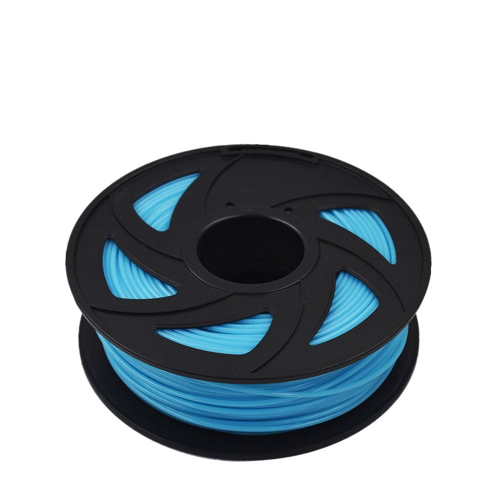findmall ABS 3D Printer Filament - 2.20 lb (1KG) The Diameter of 3.00 mm, Dimensional Accuracy ABS Multiple Color (Luminous Blue) FINDMALLPARTS