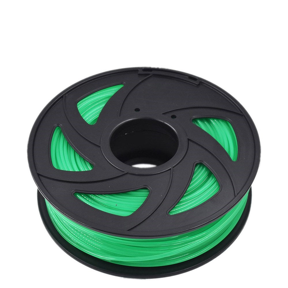 findmall ABS 3D Printer Filament - 2.20 lb (1KG) The Diameter of 3.00 mm, Dimensional Accuracy ABS Multiple Color (Transparent Green) FINDMALLPARTS