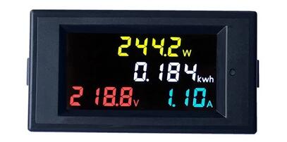 findmall AC 80-300V LCD Digital Voltmeter Ammeter Volt Amp Power Kwh Panel Meter 100A CT FINDMALLPARTS