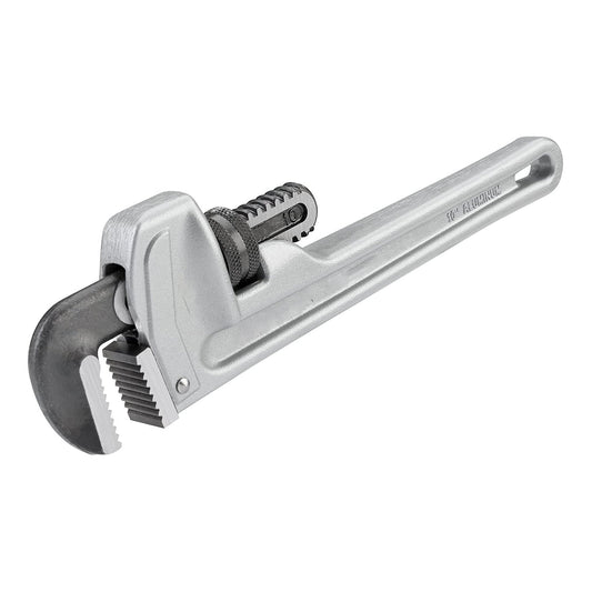 findmall  Aluminum Straight Pipe Wrench, 10 Inch Plumbing Wrench, Pipe Capacity 1-1/2 Inch, for Pipe Diameters of 1/4 Inch to 1 Inch FINDMALLPARTS
