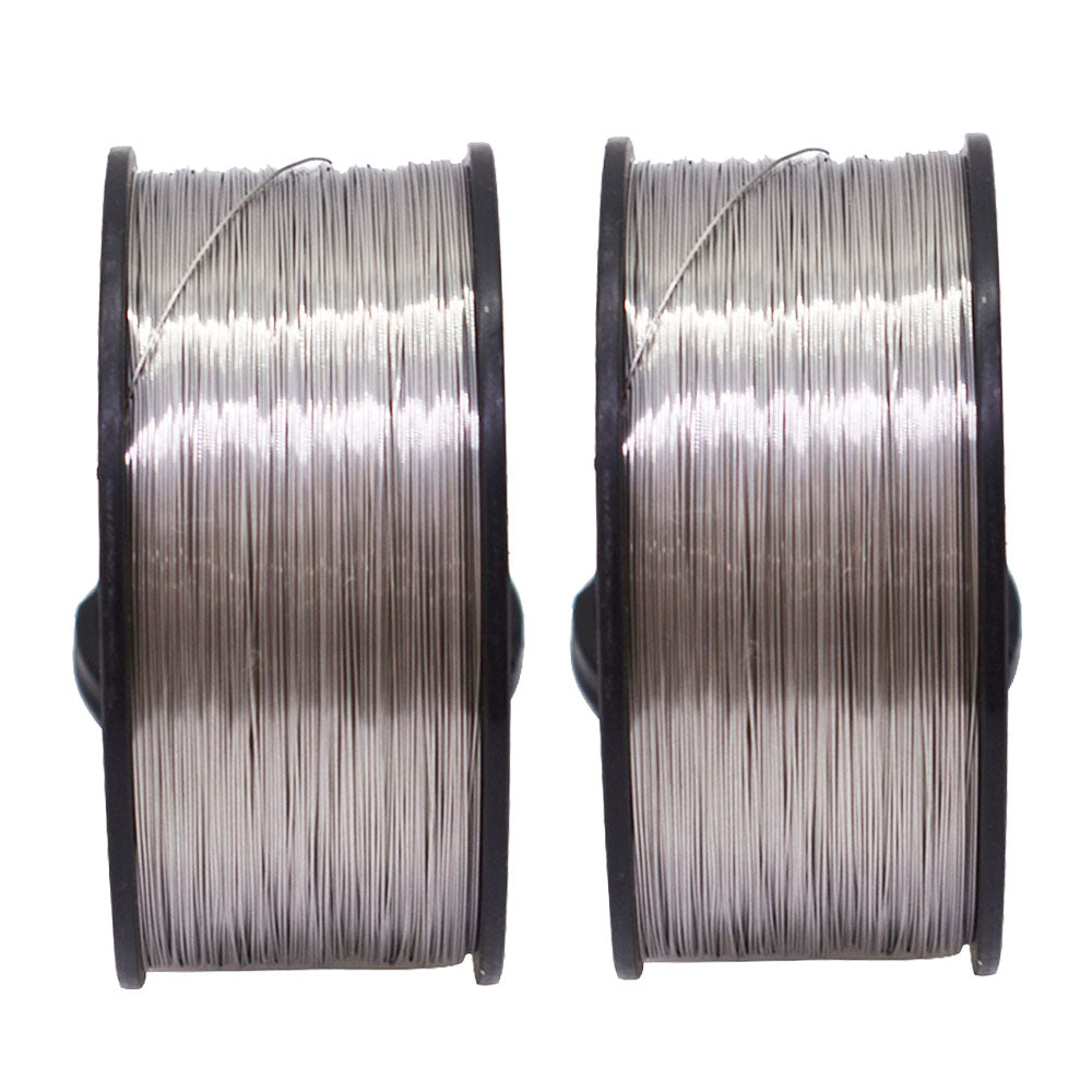 findmall ER308L Stainless Steel MIG Welding Wire 2-Lb Spool for MIG Welding Process for 304 304L 308 308L 321 and 347 Stainless Steels (2-pack 0.023") FINDMALLPARTS