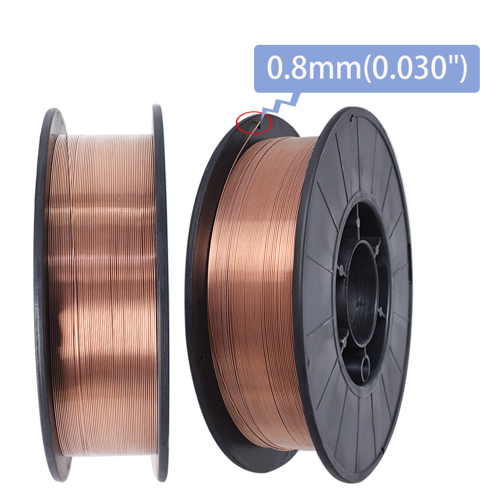 findmall ER70S-6 ER70S6 Mild Steel MIG Welding Wire .030" .035" .045" 10Lb Spool (0.030-(2 spool)) FINDMALLPARTS