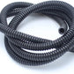 findmall Flex Cable Black Wire Loom Tube Corrugated Conduit Choose Hot Sizes Sleeve (20ft-3/8 Inch) FINDMALLPARTS