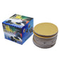 findmall Hook Loop Pads Sanding Disc 6-Inch NO-Hole 100Pcs Aluminum Oxide Round Flocking Sandpaper for Sanding Grinder Polishing Accessories (60 80 120 180 240 320) Grit (240grit) FINDMALLPARTS