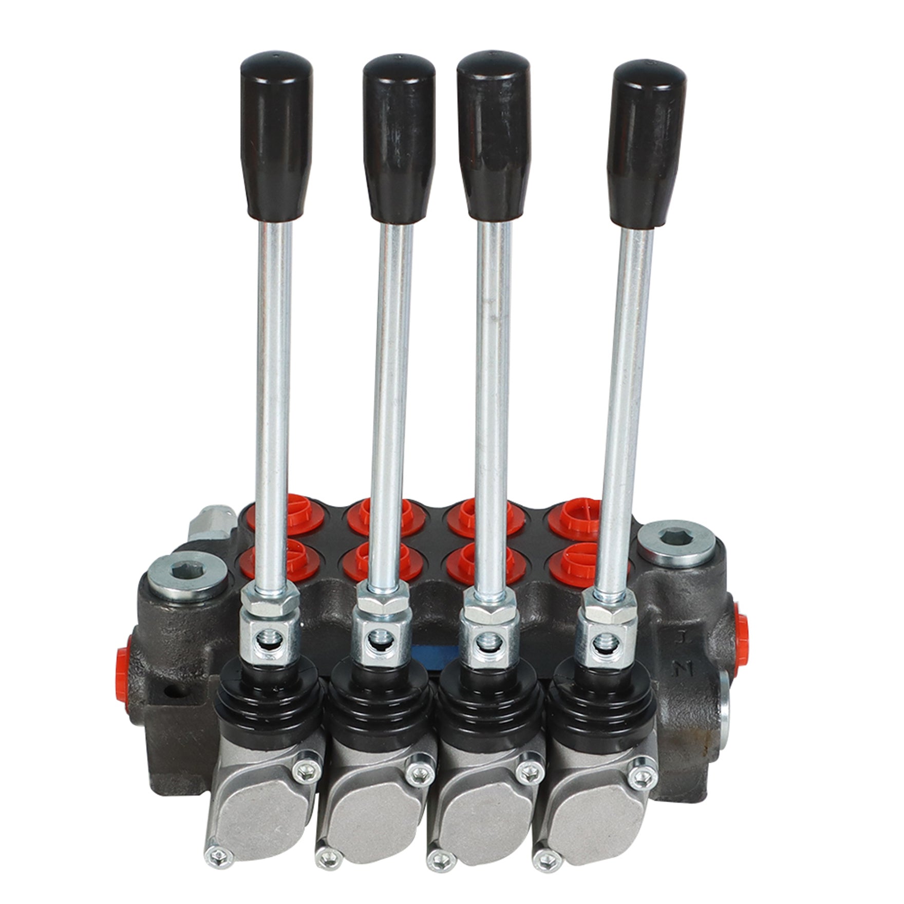 findmall Hydraulic Control Valve 4 Spool 11 GPM Standard Double Acting Cylinder BSPP Interface FINDMALLPARTS