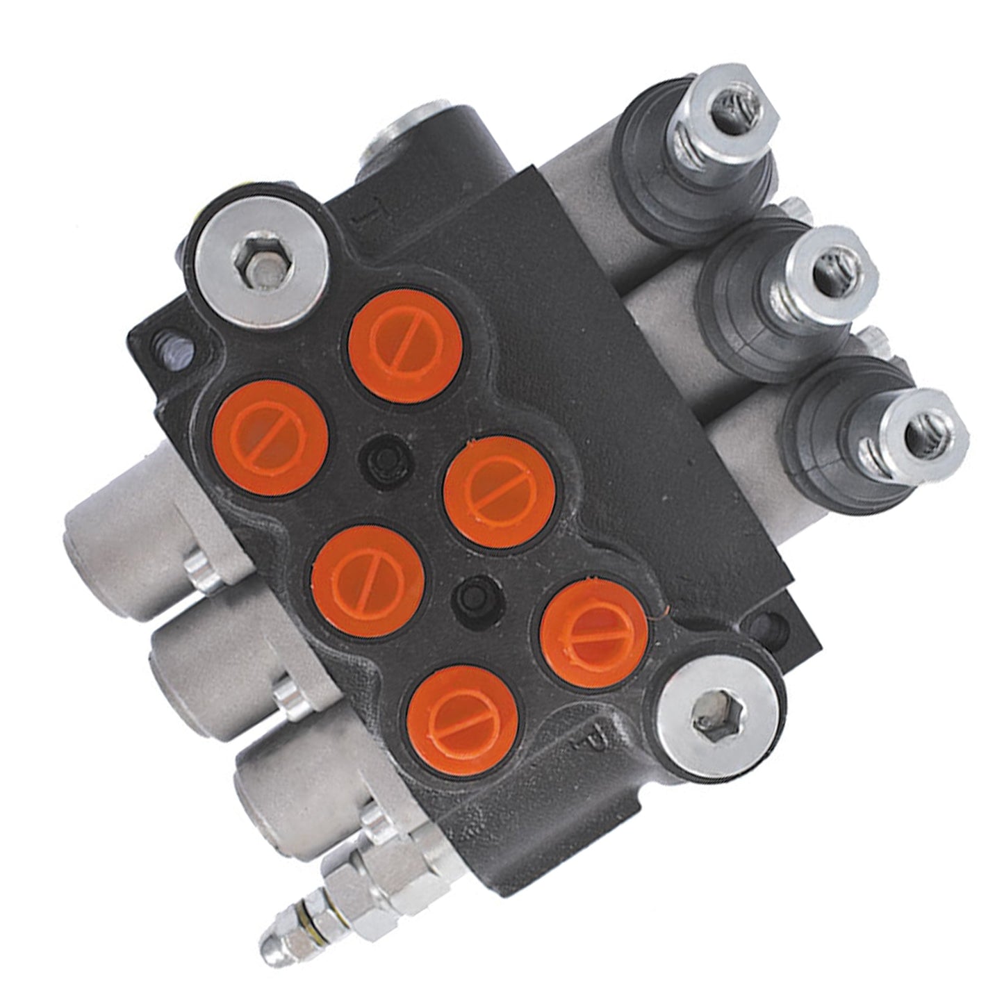 findmall Hydraulic Control Valve Double Acting 13 GPM 3600 PSI SAE Ports 3 Spool FINDMALLPARTS